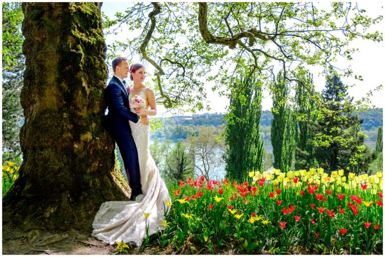 Julia Christoph Traumhochzeit Auf Der Insel Mainau Am Bodensee Katja Schunemann Hochzeitsfotografie 
